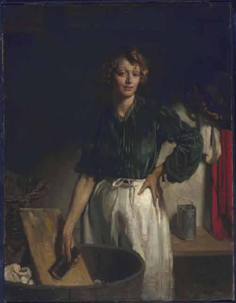 William Orpen Lottie of Paradise Walk